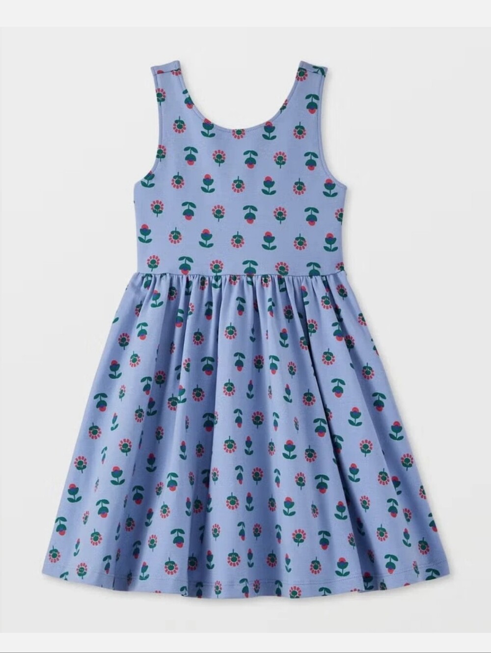 Hanna Andersson Sleeveless Bow Back Skater Dress with Pockets